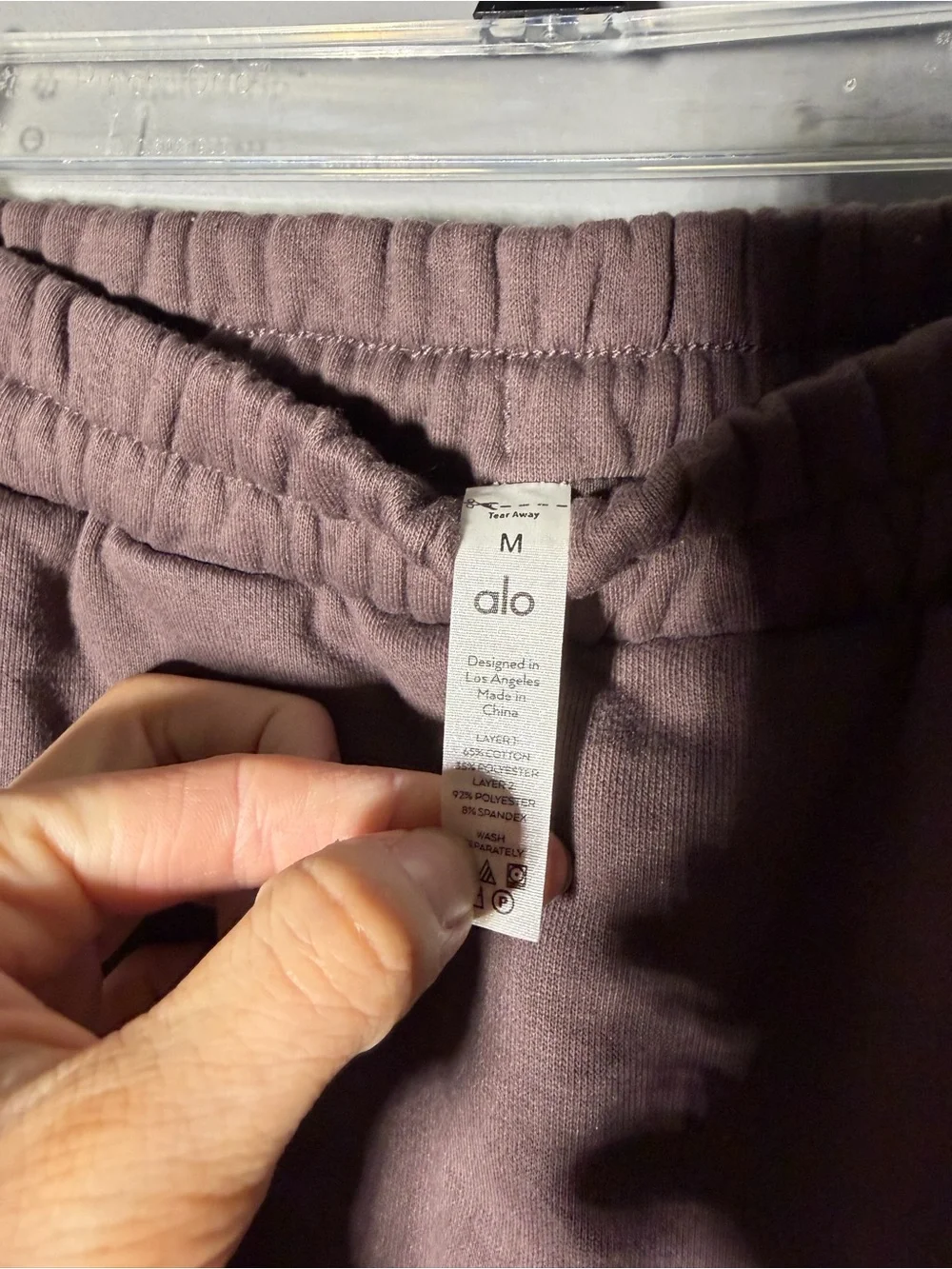 ALO Yoga Accolade High Waist Brown Mini Skort Size Medium